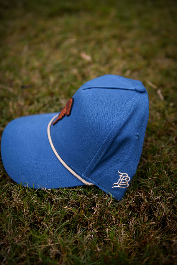 1744 5-Panel Canvas Hat Ft. Leather Thistle