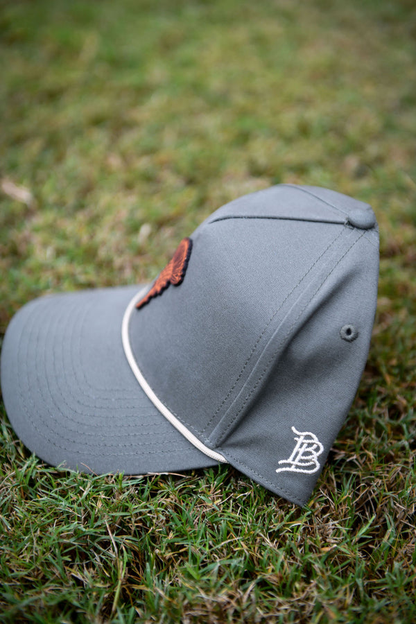 1744 5-Panel Canvas Hat Ft. Leather Thistle