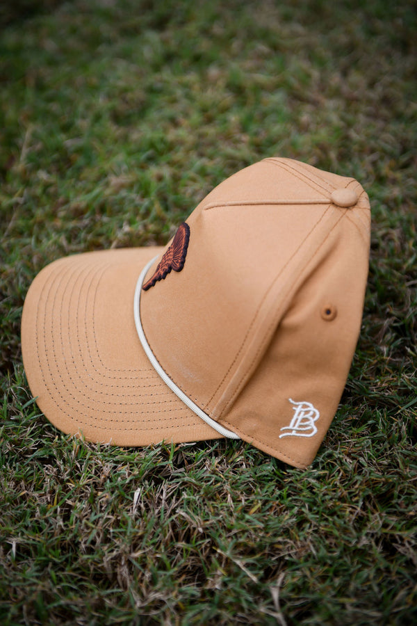 1744 5-Panel Canvas Hat Ft. Leather Thistle