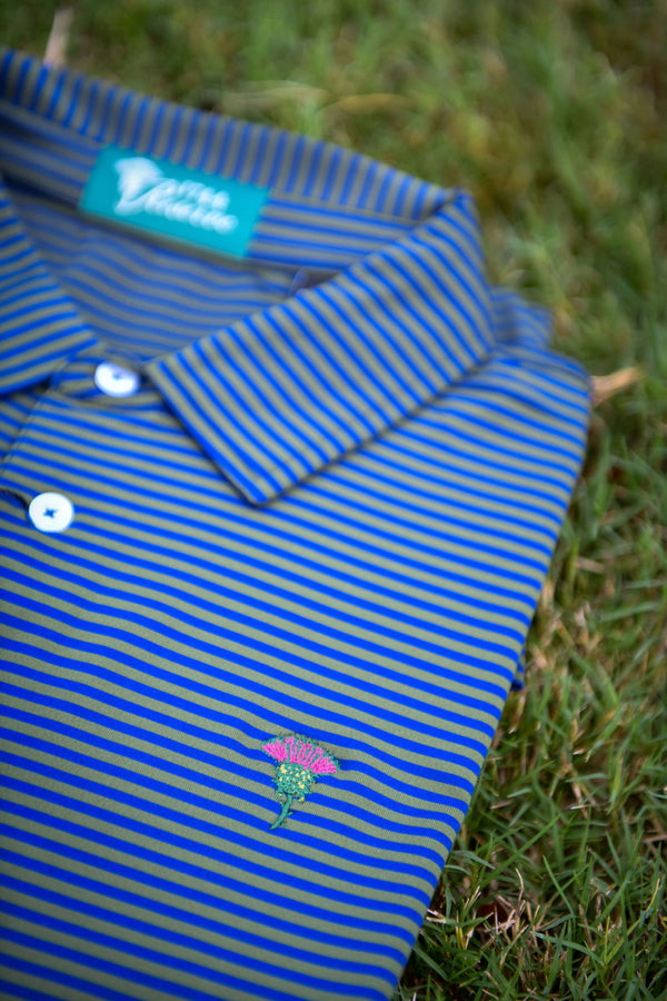 1744 Striped Polo